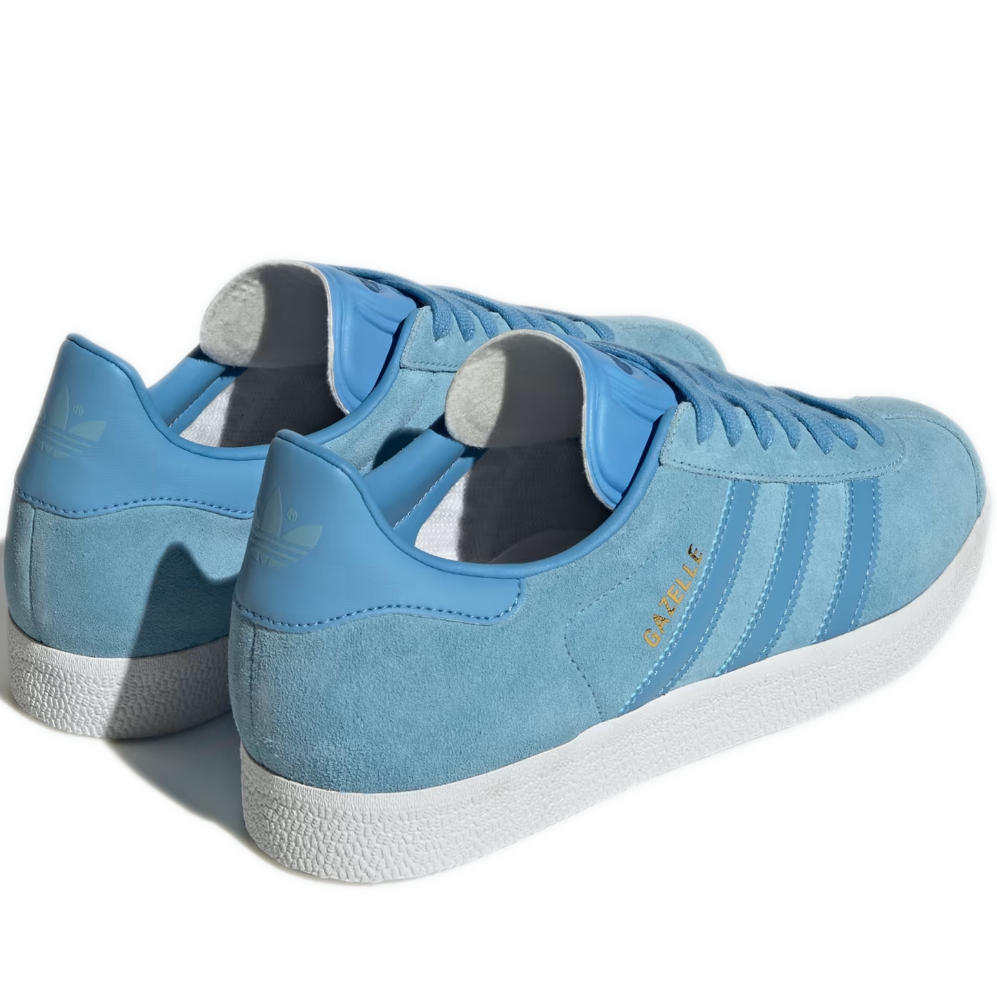 Men's Adidas Gazelle Shoes - Clear Blue / Light Blue / Off White
