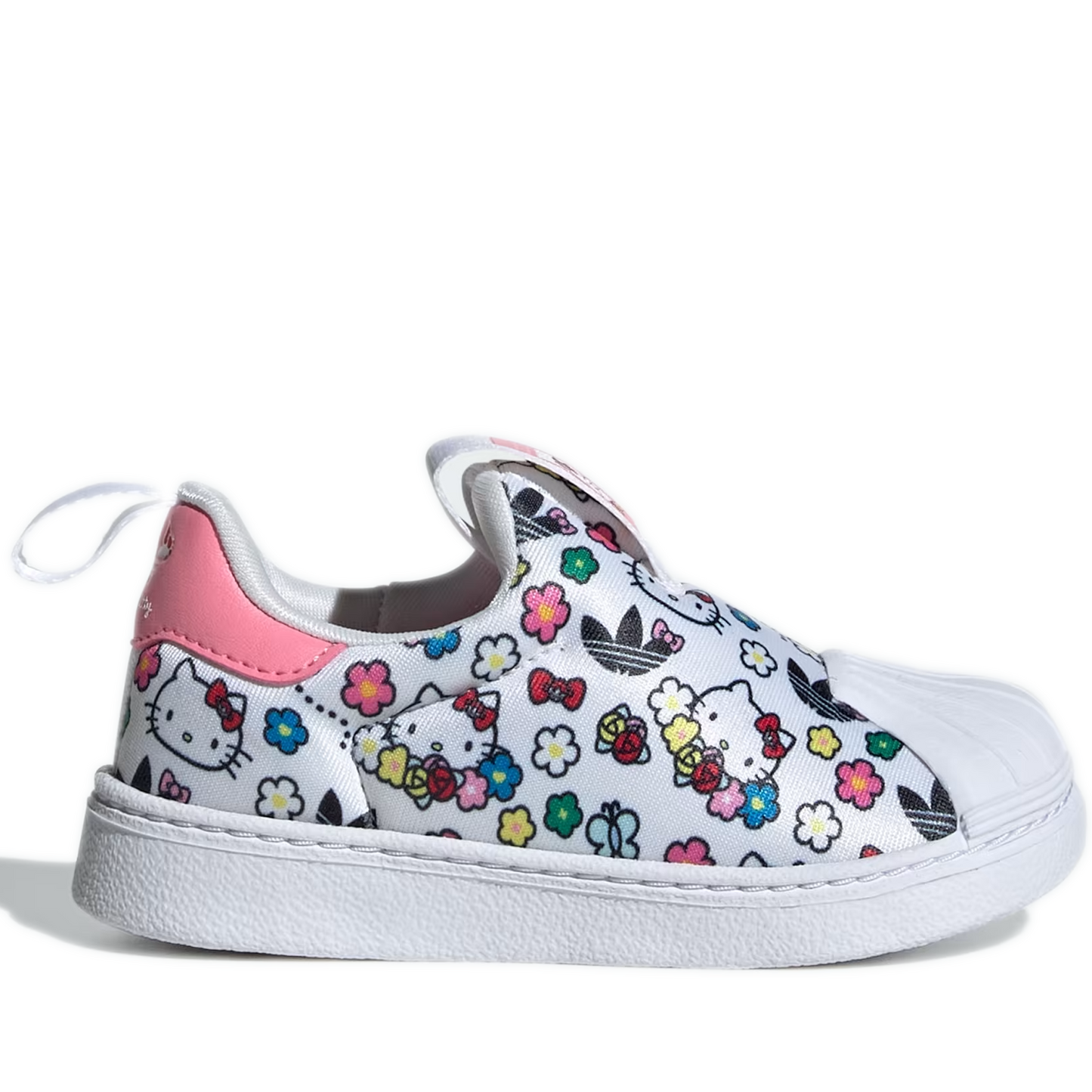 Infant's Adidas Hello Kitty Superstar 350 - White/ Pink