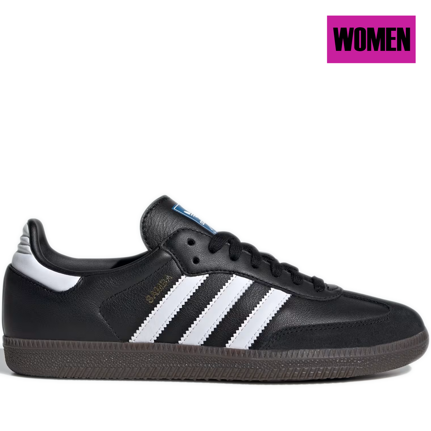 Women's Adidas Samba OG Shoes - Core Black / Cloud White / Gum