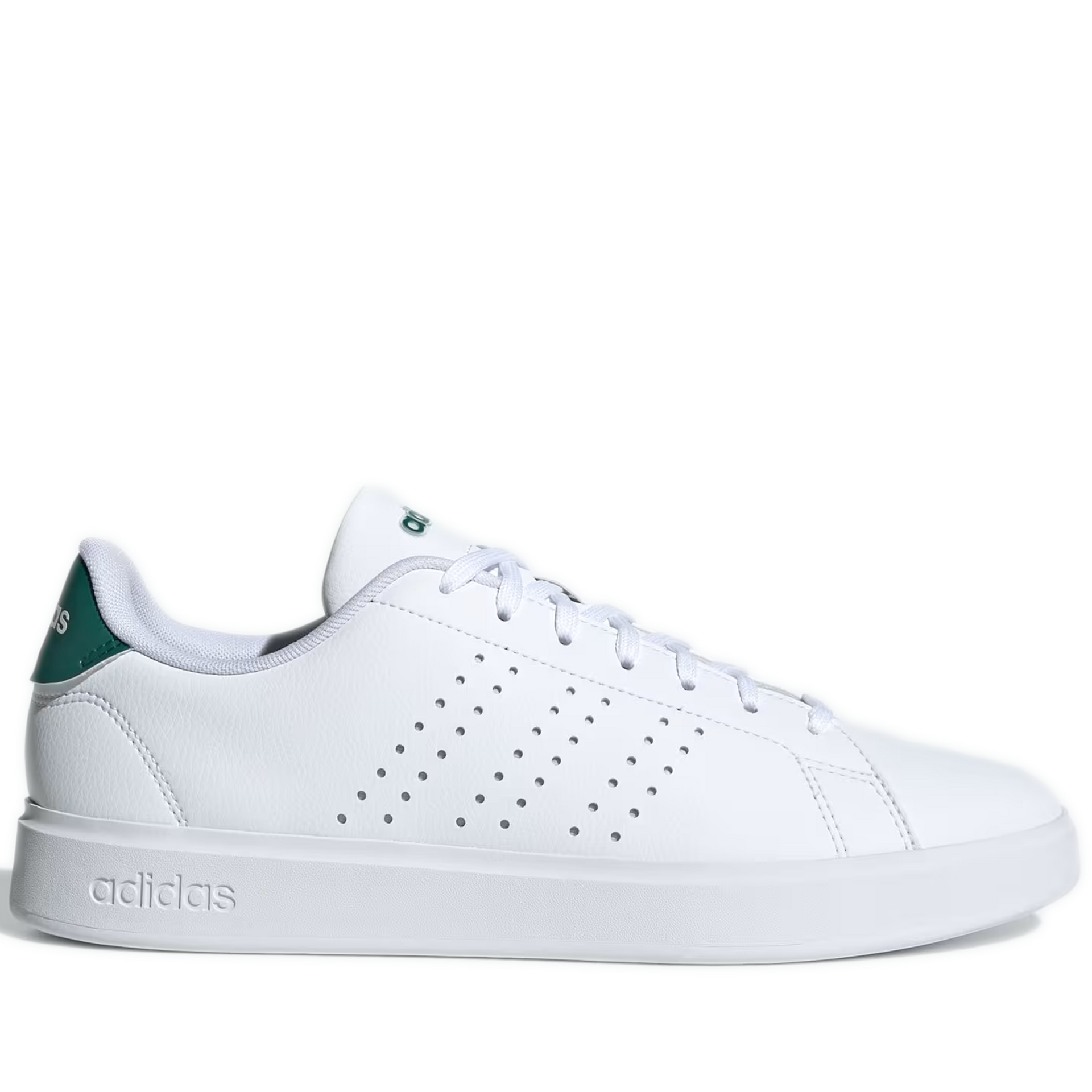 adidas Advantage 2.0 Men's Shoes, Size: 11, White Black Green