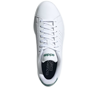 adidas Advantage 2.0 Men's Shoes, Size: 11, White Black Green