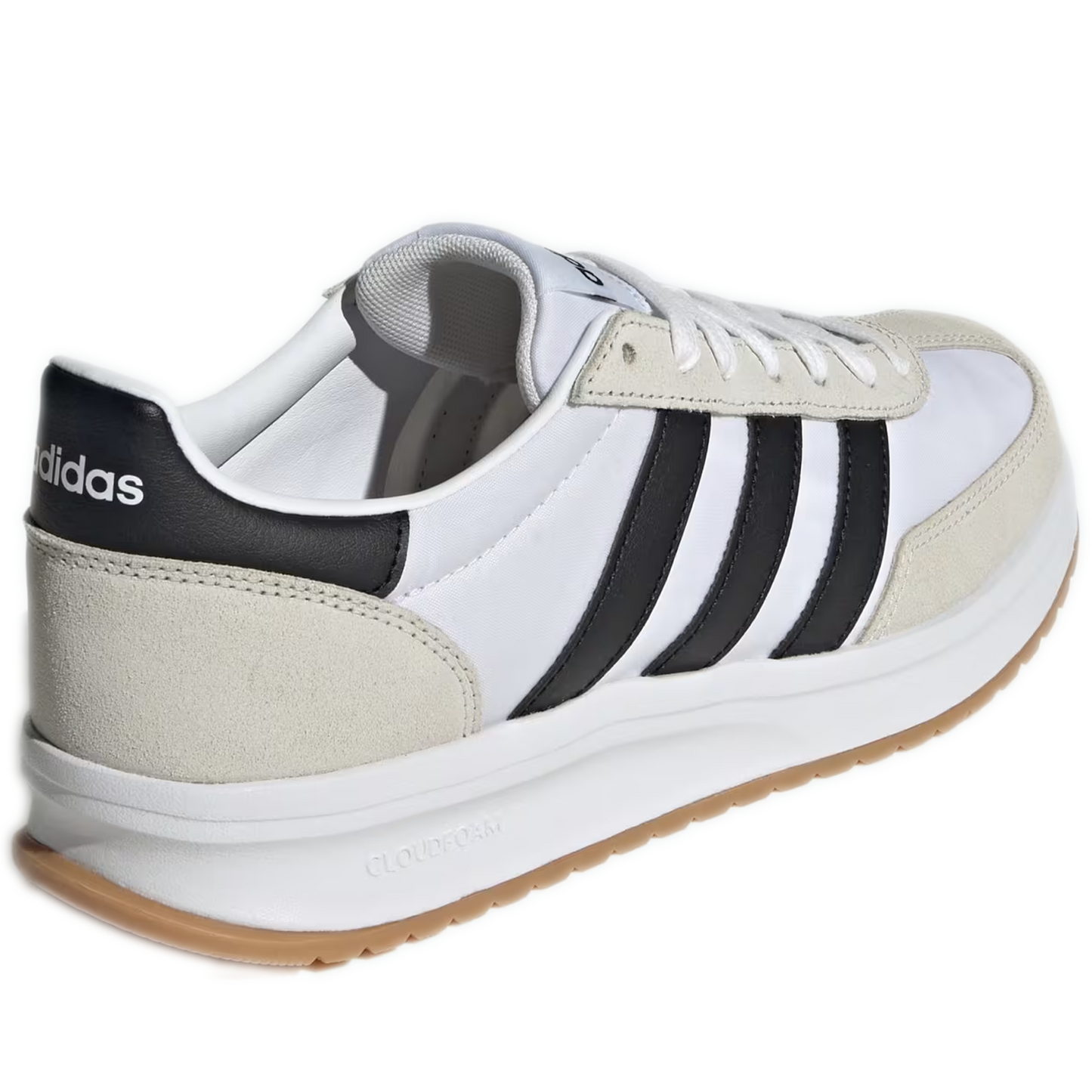 Men's Adidas Run 70s 2.0 Shoes - Cloud White / Core Black / Grey One