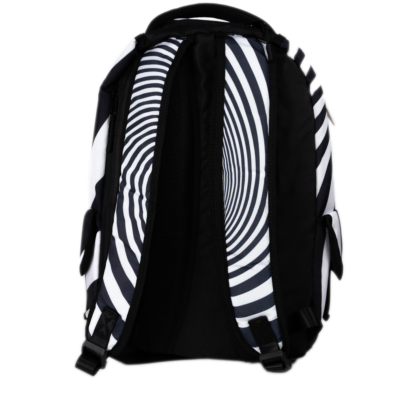 Streetz Iz Watchin Illusion Backpack - Black/ White