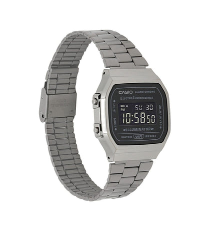 Casio Vintage A168WGG-1BVT Watch 34.4mm - Silver