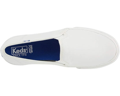 Women's Keds Double Decker Leather - White