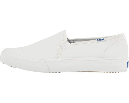 Women's Keds Double Decker Leather - White