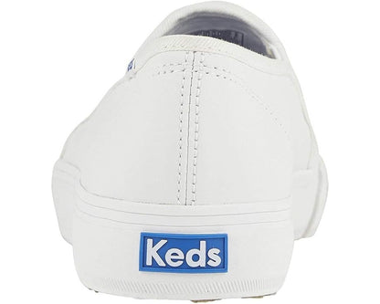 Women's Keds Double Decker Leather - White