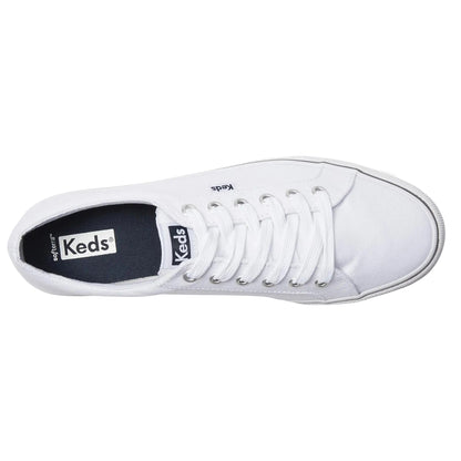 Women's Keds Jump Kick Canvas - White/Navy
