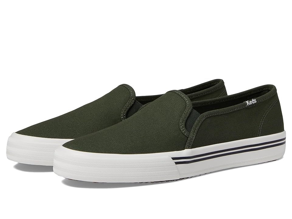 Women's Keds Double Decker Canvas - Olive