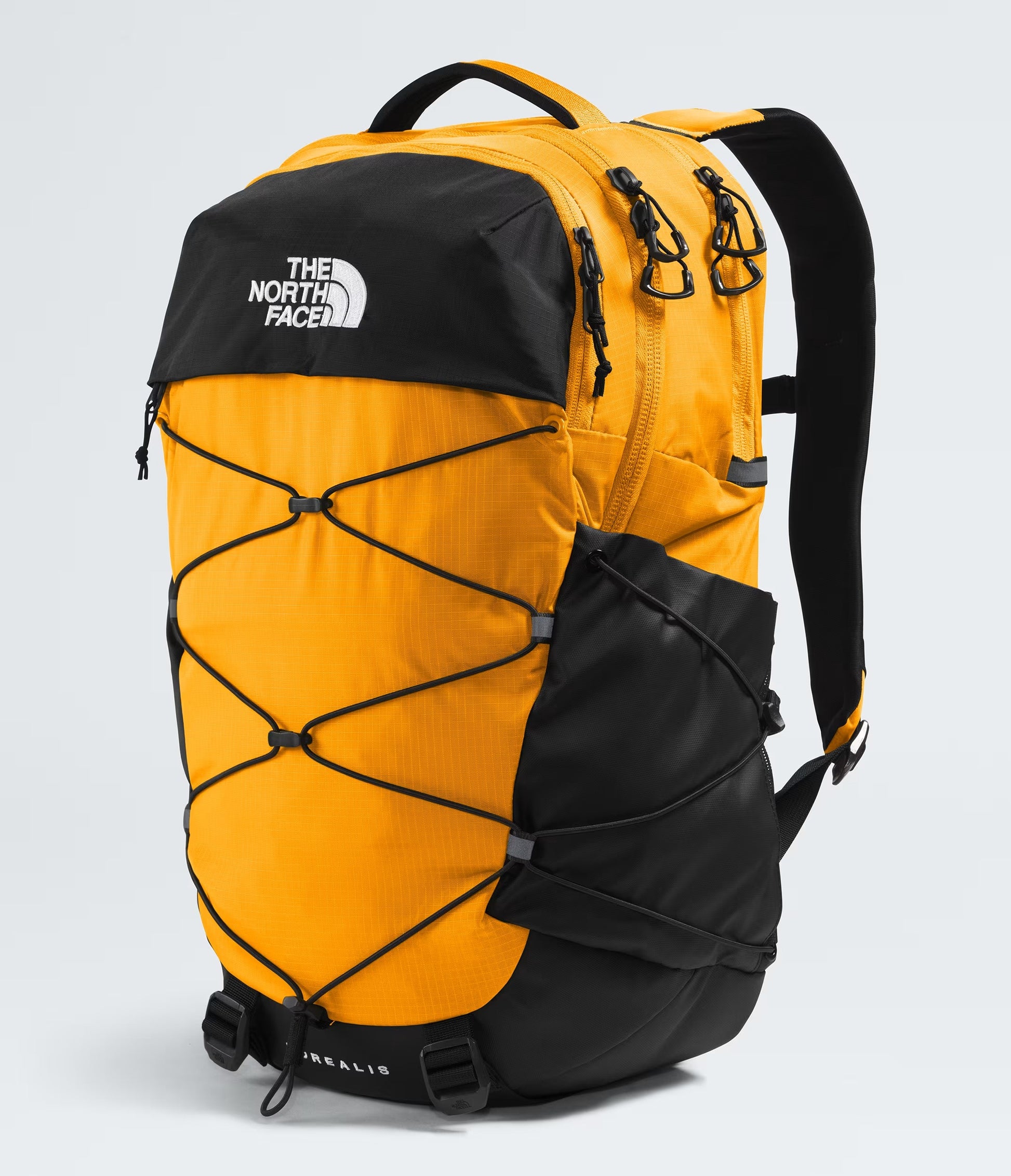 north face borealis backpack yellow The North Face Borealis Backpack, Summit Gold/TNF Black