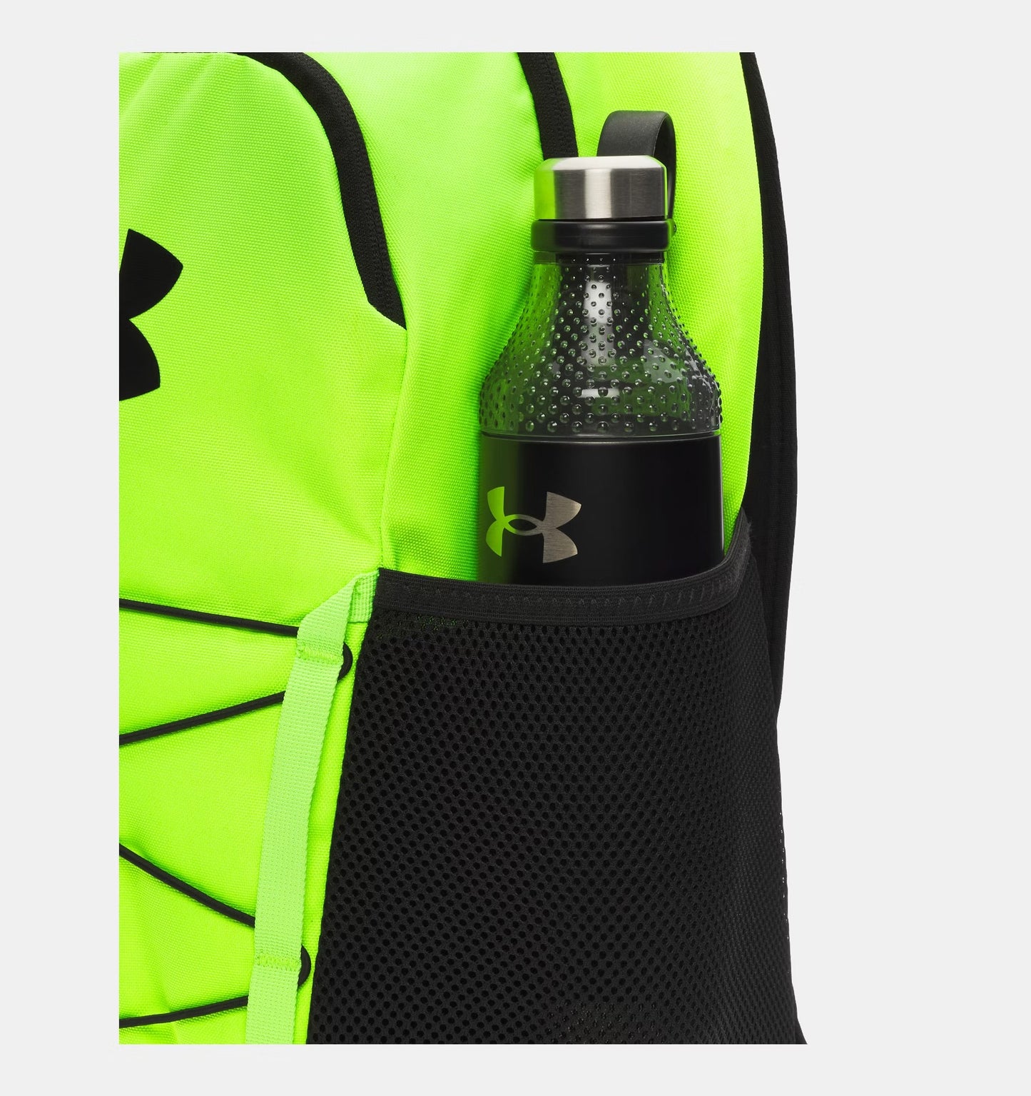 Under Armour Hustle Sport 6.0 Backpack - Hyper Green/Black