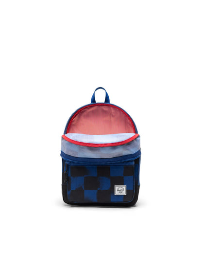 Herschel Heritage Kids Backpack - Stencil Checker Sodalite Blue