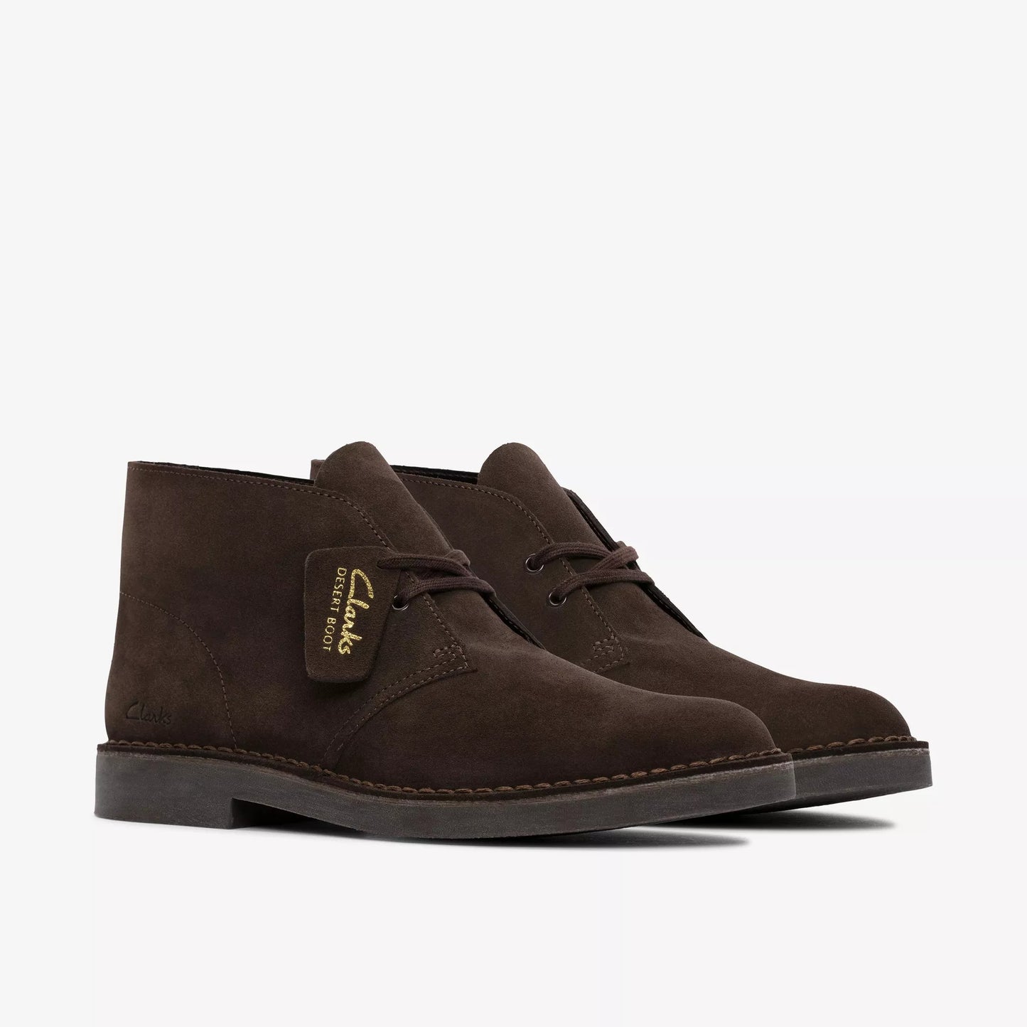 Men's Clark Desert Boot Evo - Brown Suede