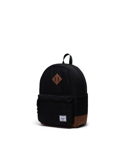 Herschel Heritage Kids Backpack - Black/Saddle Brown