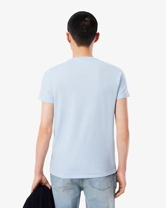 Men's lacoste Cotton Pima T-shirt - Light Blue