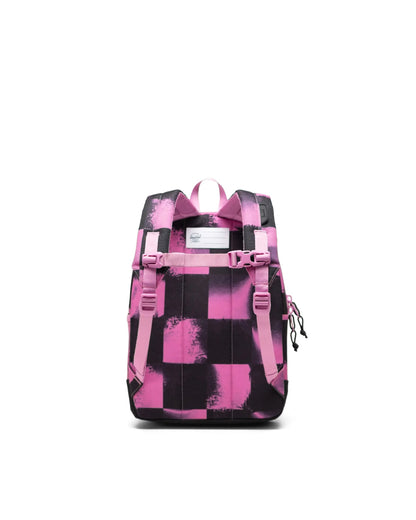 Herschel Heritage Kids Backpack - Stencil Checker Opera Mauve