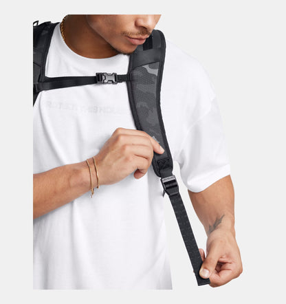 Under Armour Hustle 6.0 Pro Backpack - Black Camo