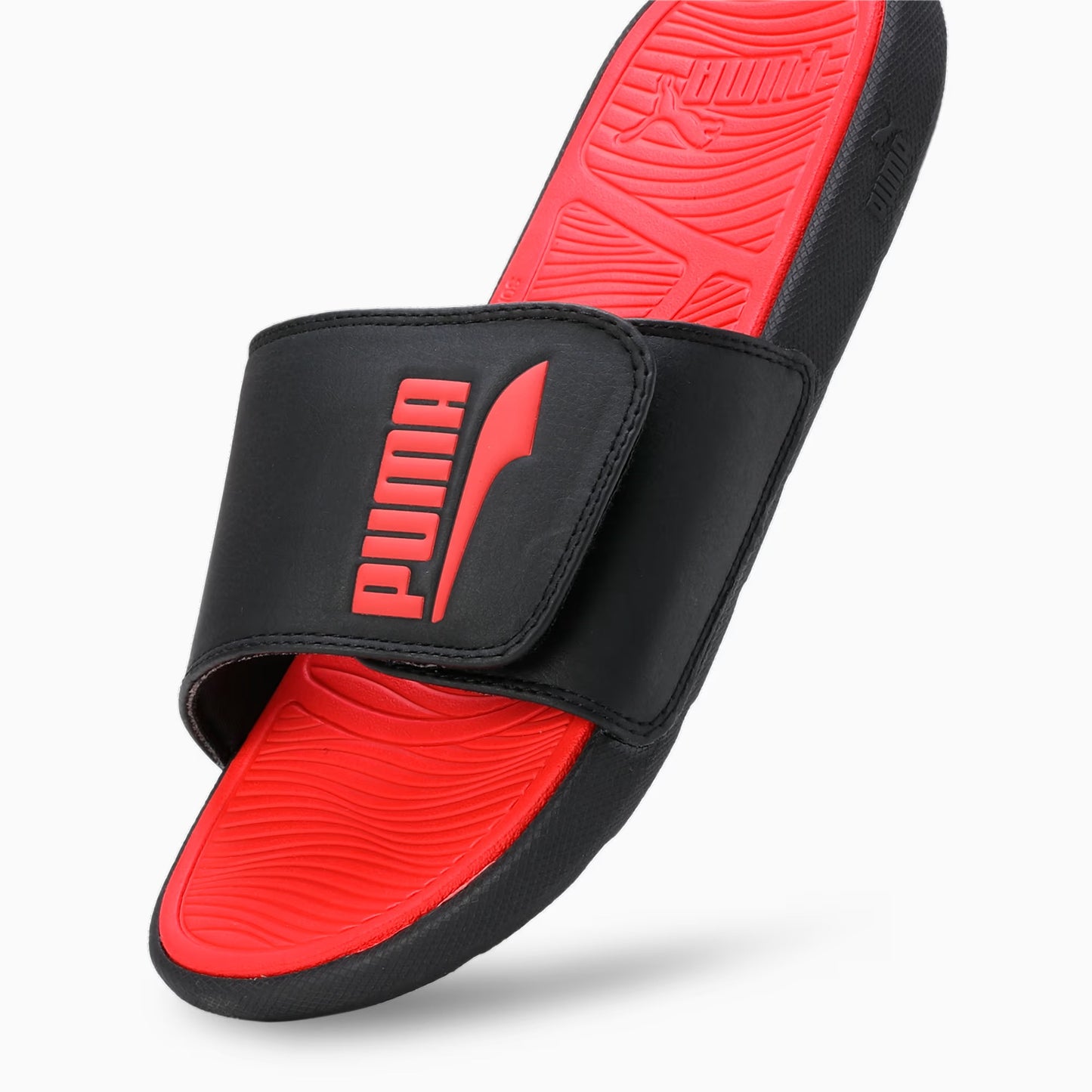 Men's Puma Cool Cat 2.0 V FS Slides - Black/Red