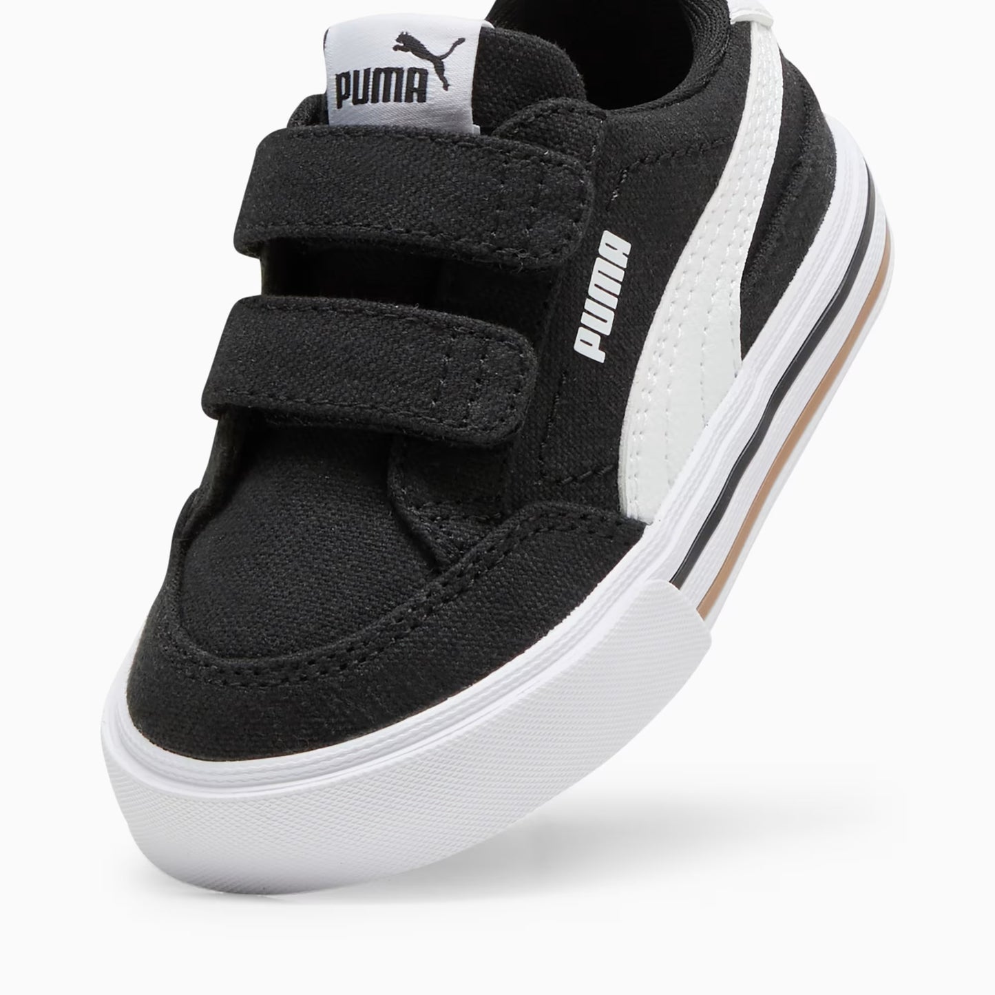 Infant's Puma Court Classic Vulcanized Formstrip - Black/White