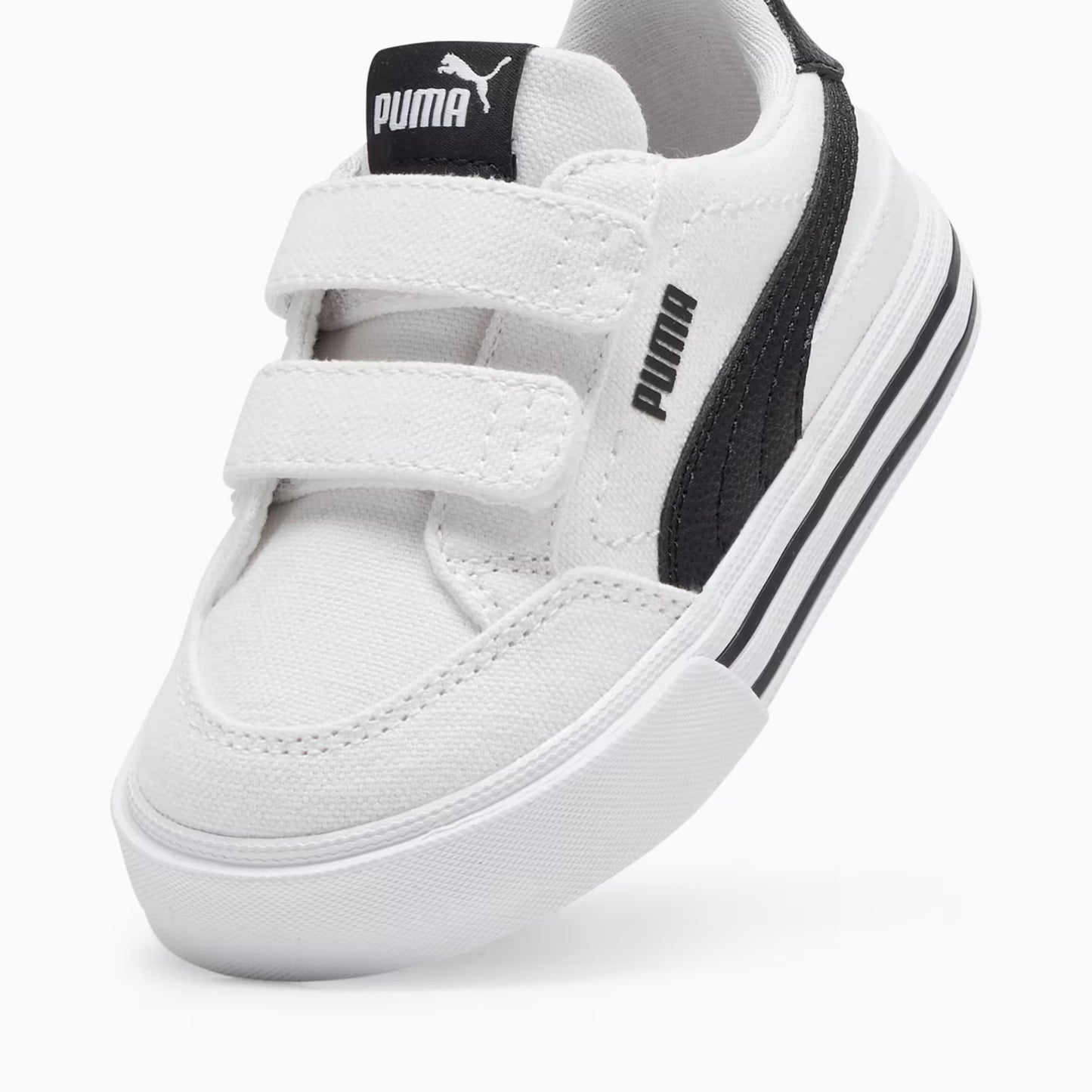 Infant's Puma Court Classic Vulcanized Formstrip - White/Black