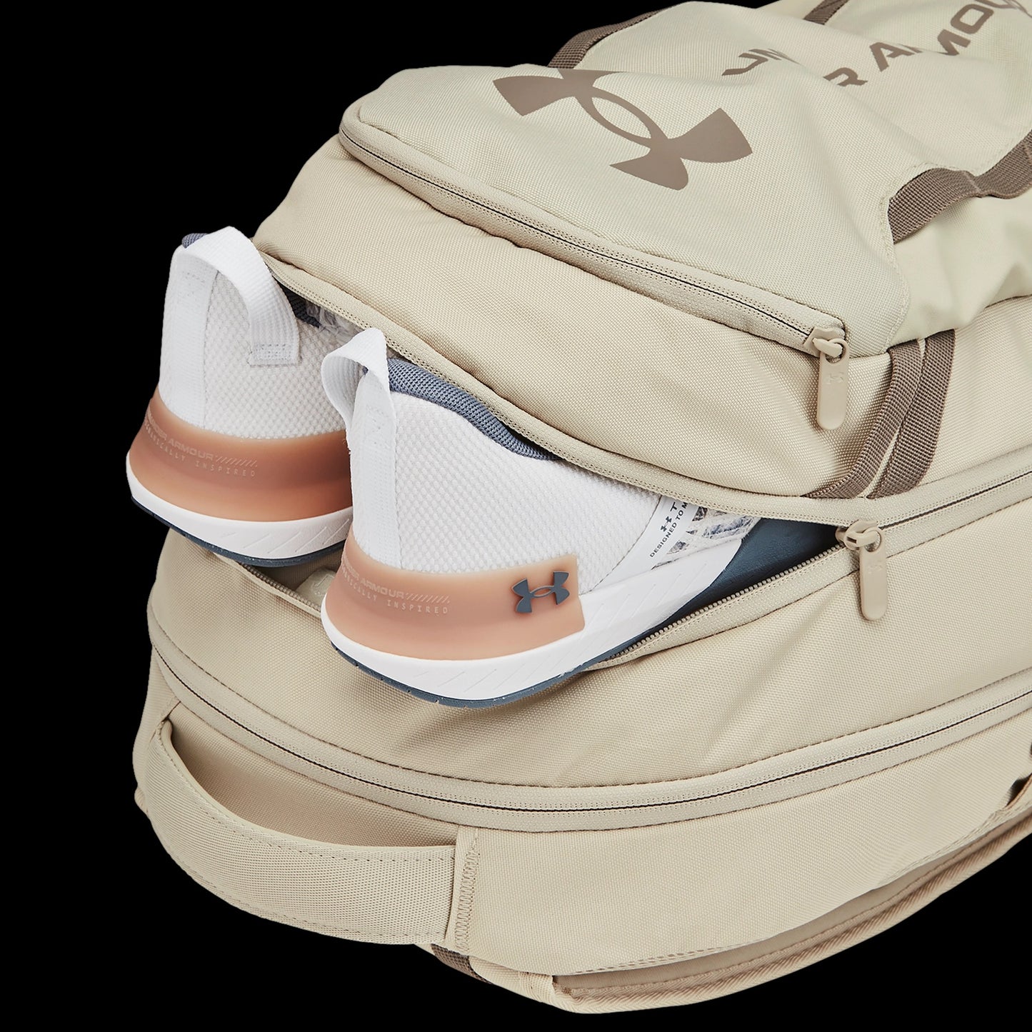 Under Armour Hustle 6.0 - Khaki Base/Taupe Dusk