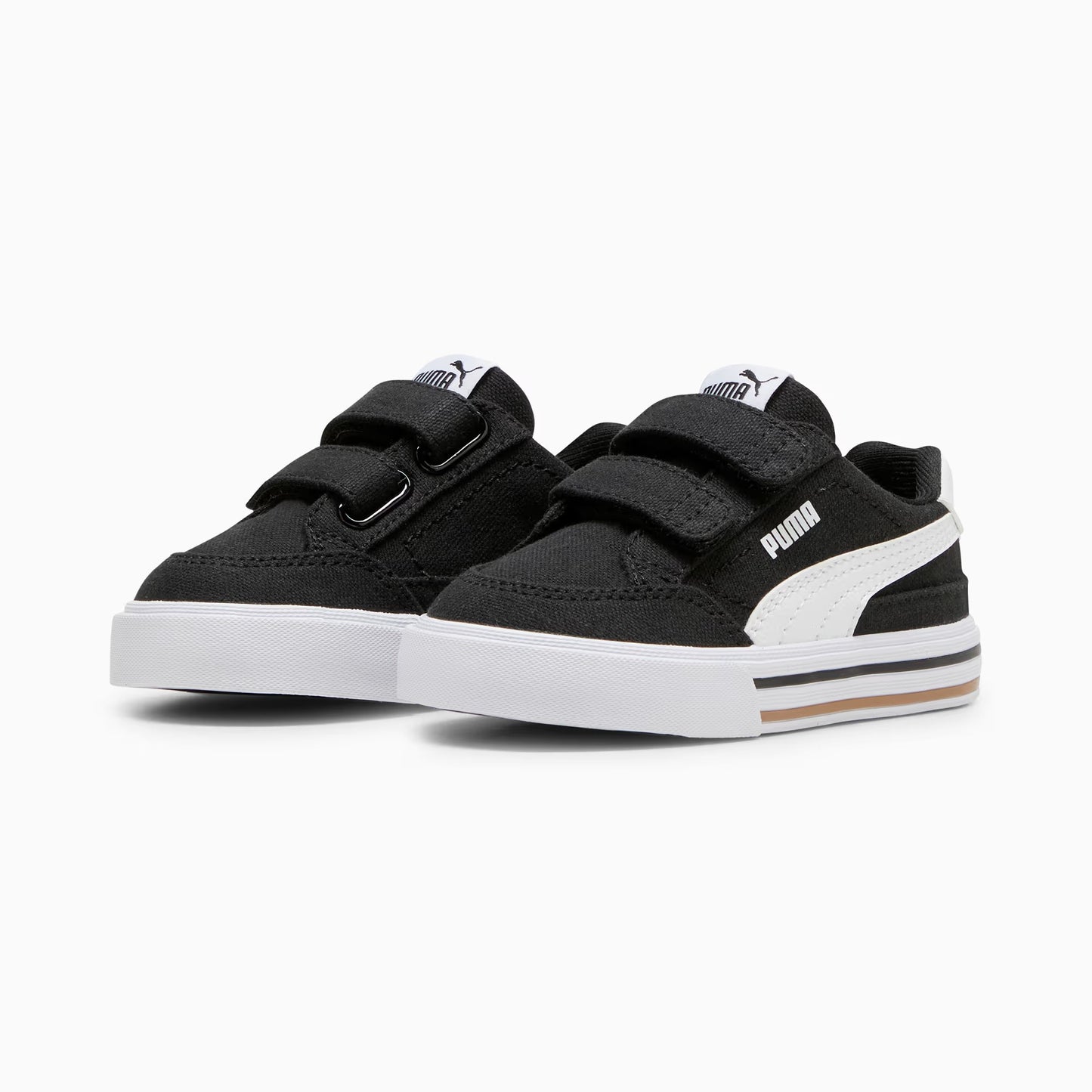 Infant's Puma Court Classic Vulcanized Formstrip - Black/White