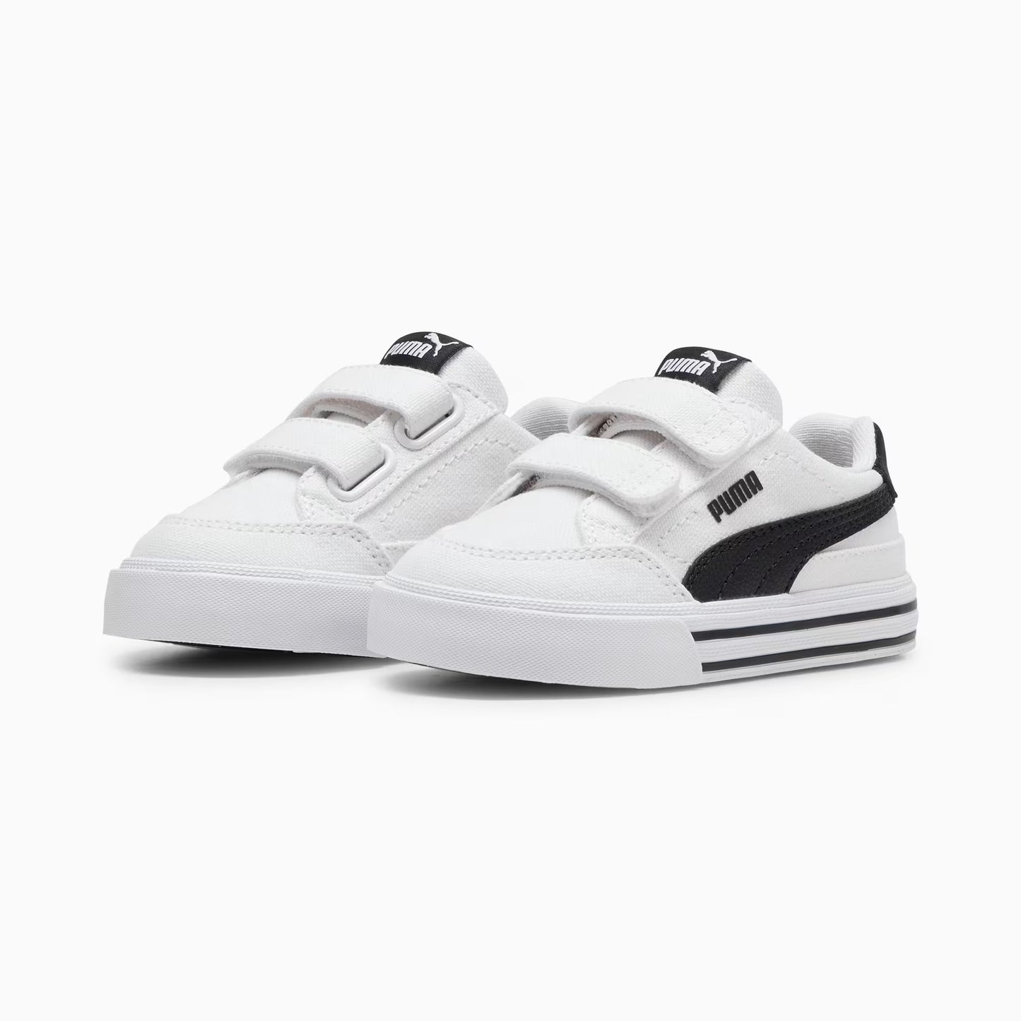 Infant's Puma Court Classic Vulcanized Formstrip - White/Black