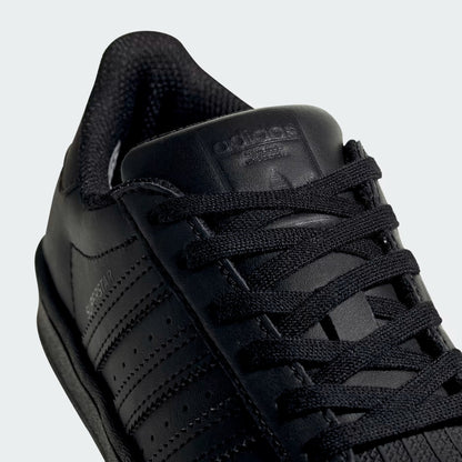 Pre School Adidas Superstar Shoes - Black/Black