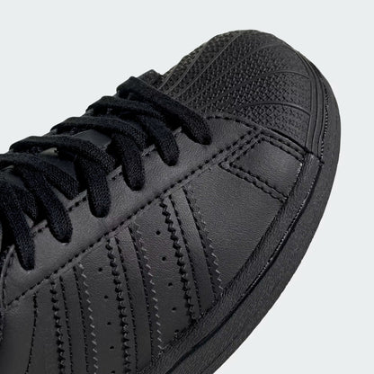 Pre School Adidas Superstar Shoes - Black/Black