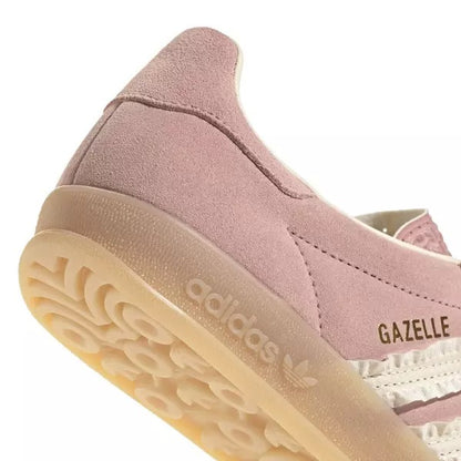 Women's Adidas Gazelle Indoor Shoes - Wonder Mauve/Cream White/Gum