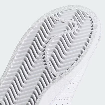 Infant Adidas Superstar II Elastic Lace Shoes - Cloud White/Core Black