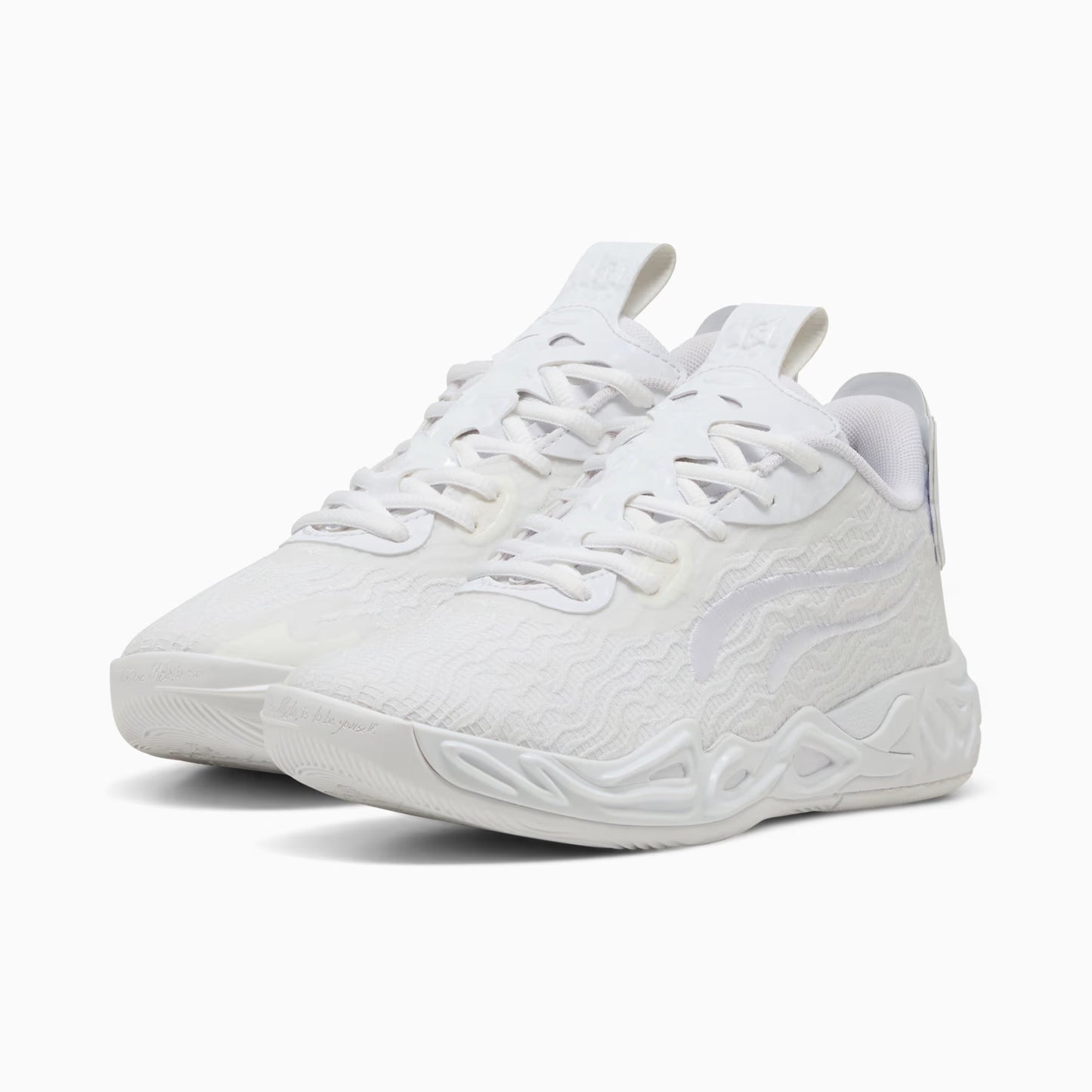 Grade School Puma x Lamelo MB.04 Lo - Ice White