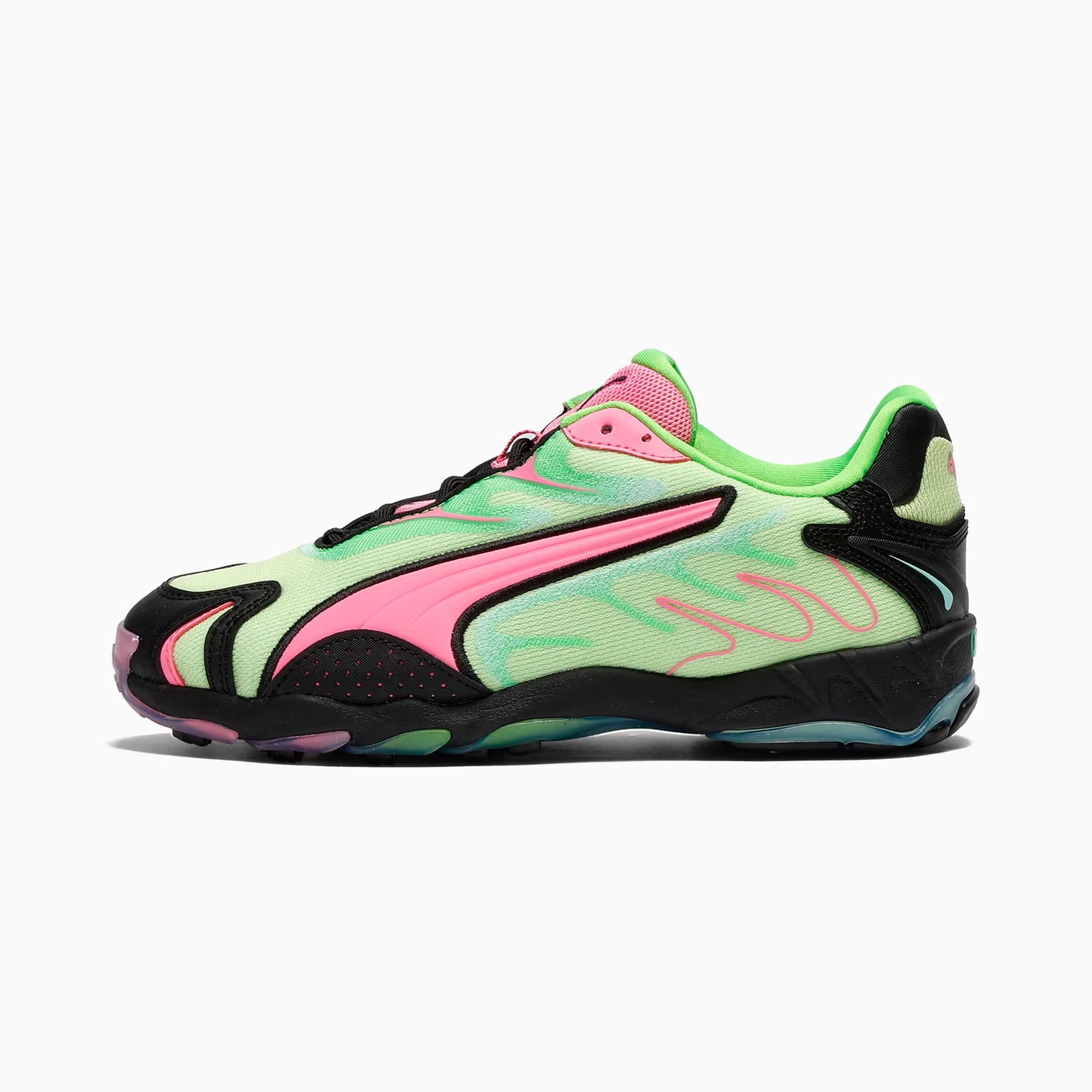 Women's Puma Inhale Speed Style - Fresh Yellow-Pitch Green