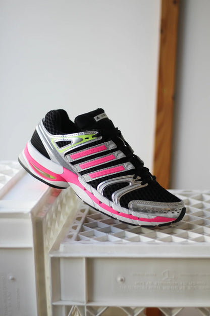 Men's Adidas Adistar Control 5 - Silver/Black/Pink
