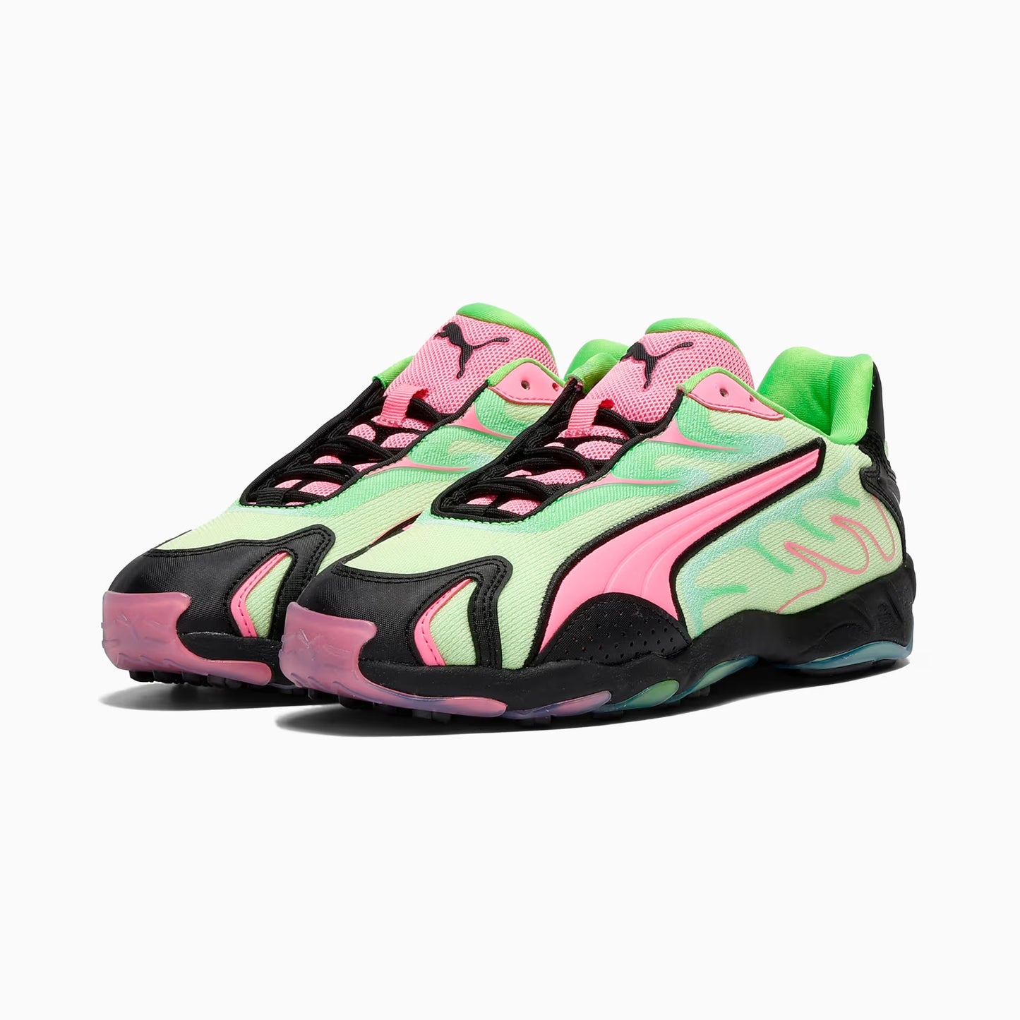 Women's Puma Inhale Speed Style - Fresh Yellow-Pitch Green