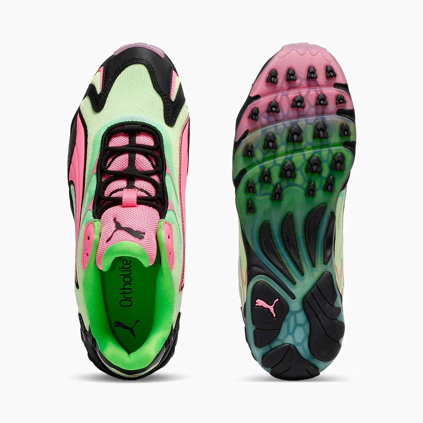 Women's Puma Inhale Speed Style - Fresh Yellow-Pitch Green