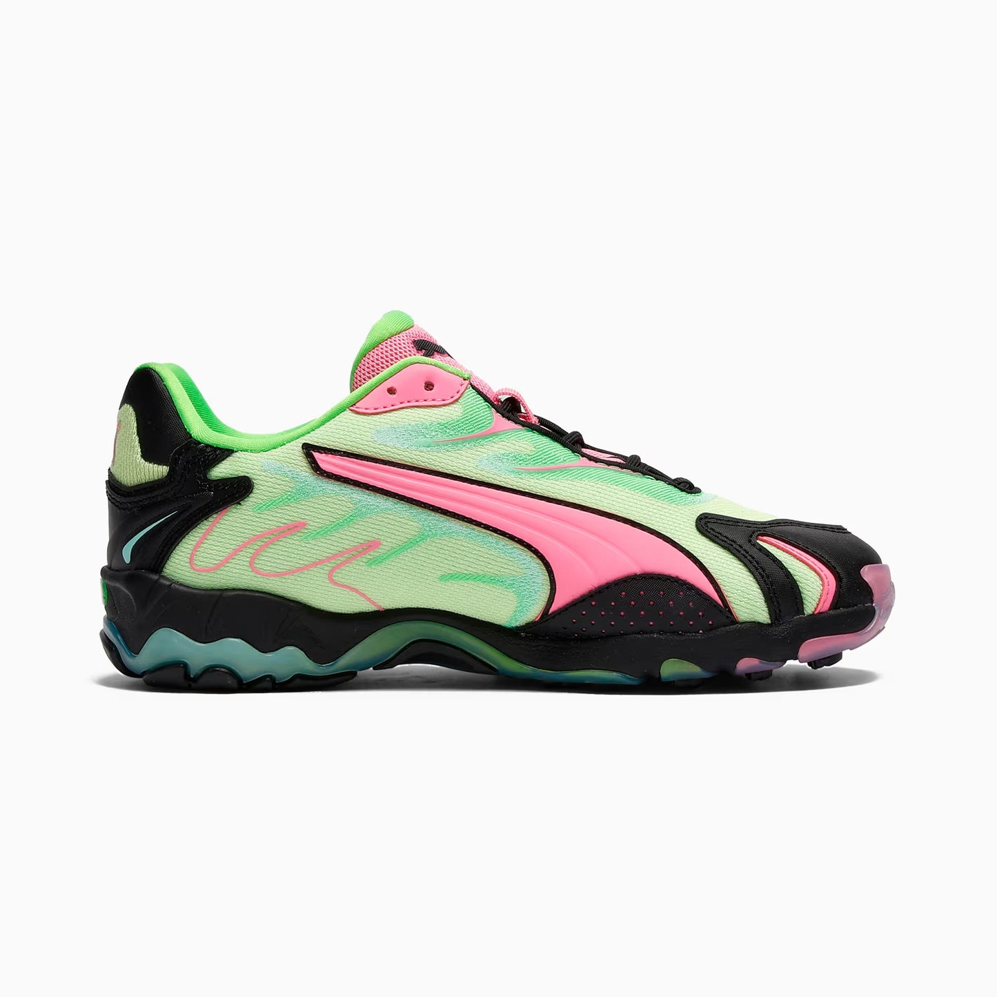 Women's Puma Inhale Speed Style - Fresh Yellow-Pitch Green