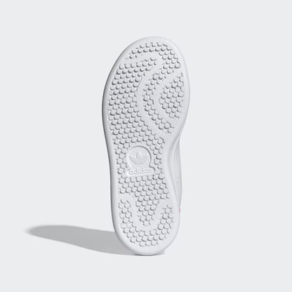 Pre School Stan Smith Comfort Closure Shoes - Cloud White/Bold Pink