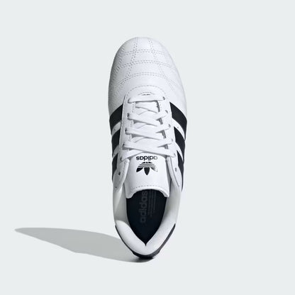 Grade School Adidas Taekwondo Lace Shoes - White/Black