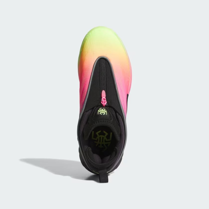 Men's Adidas D.O.N. Issue 7 - Aurora Black/Lucid Pink/Hi-Res Yellow