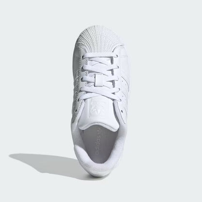 Pre School Adidas Superstar II Shoes - White/White