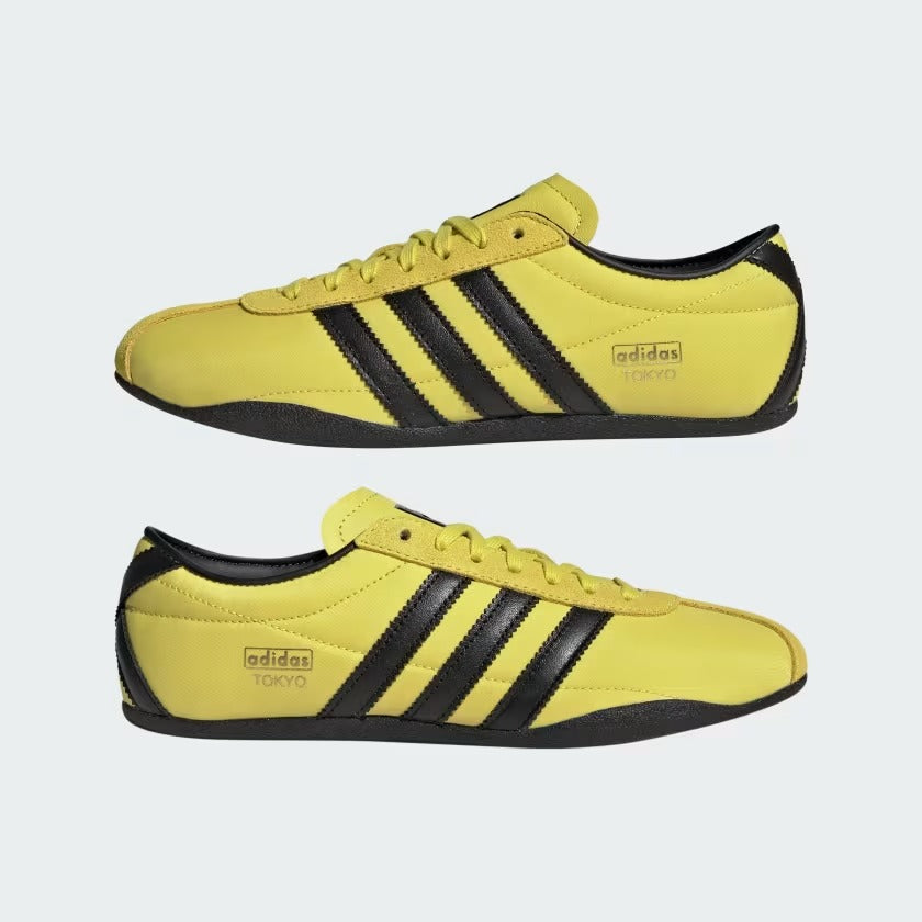Women's Adidas Tokyo Shoes - Pure Sulfur/Dark Brown/Gold Metallic