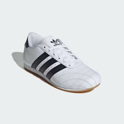 Grade School Adidas Taekwondo Lace Shoes - White/Black
