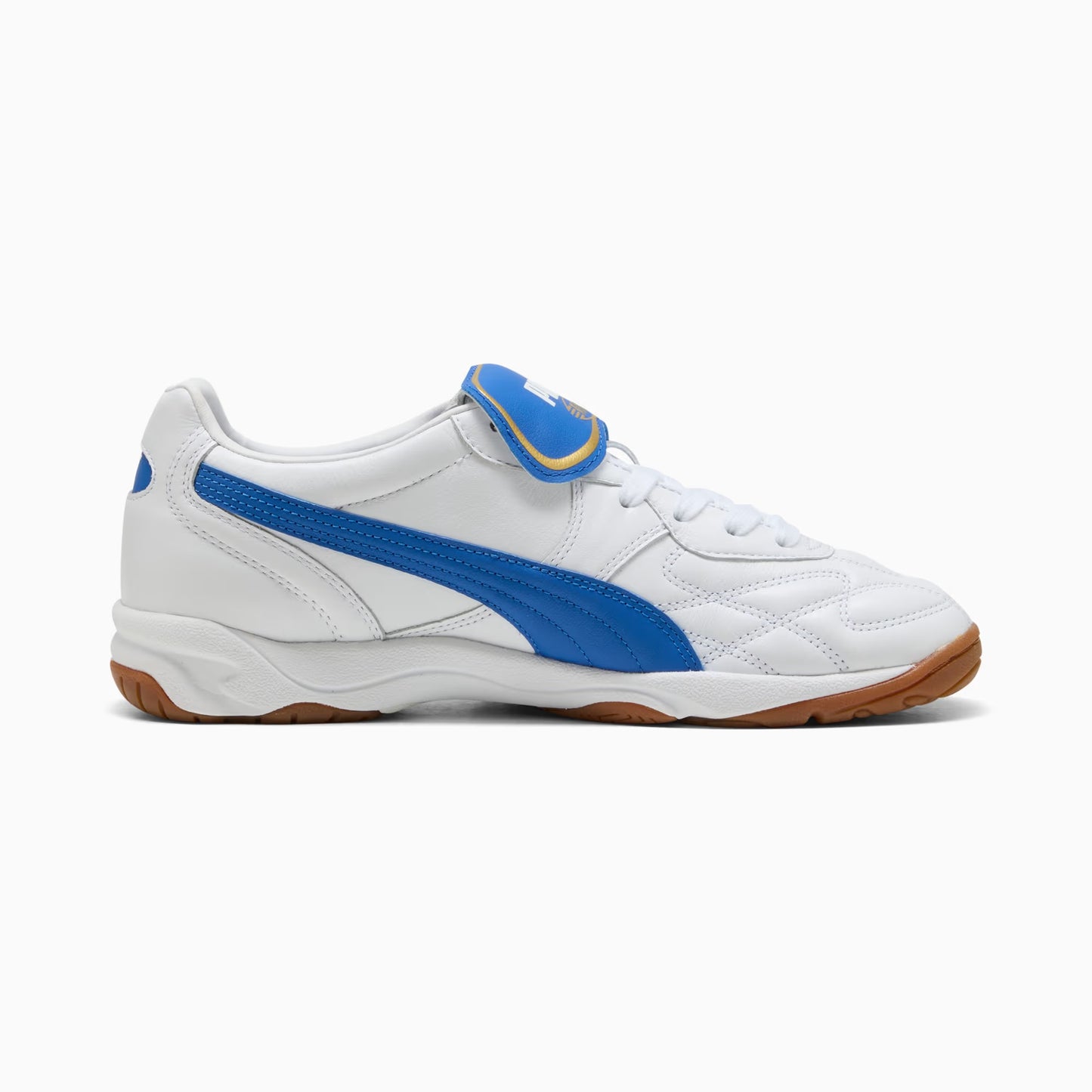 Men's Puma King Indoor Sneakers - White/Mountain Blue