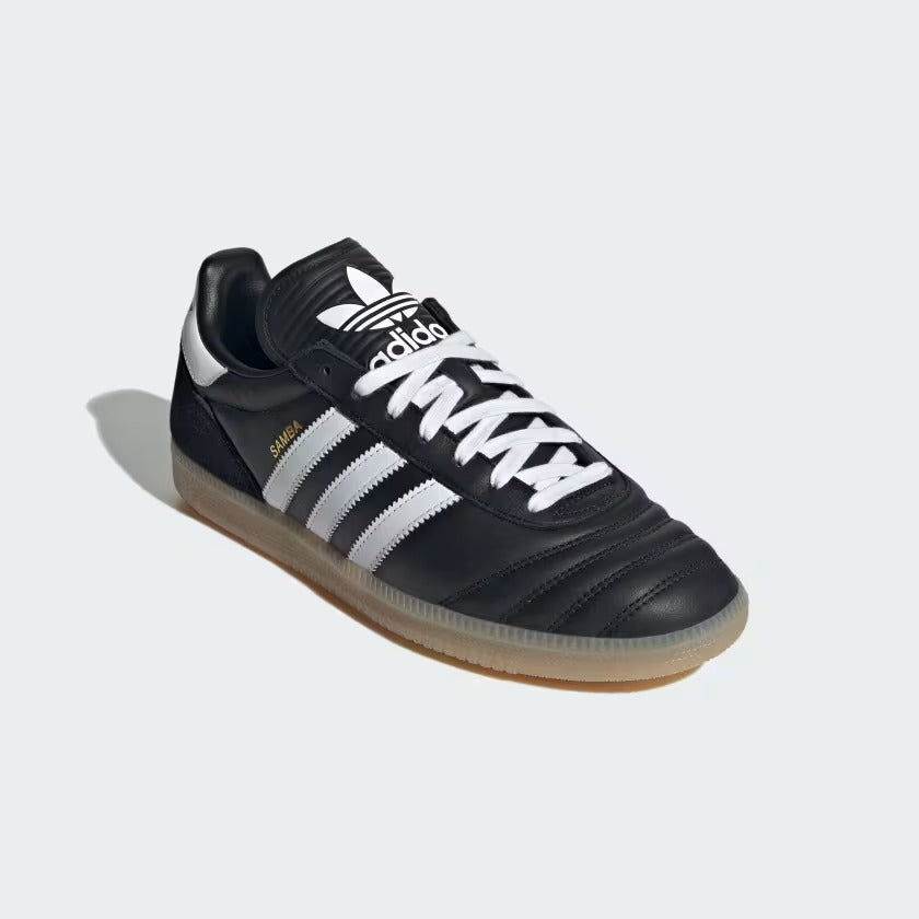 Men's Adidas Samba JP Shoes - Black/Supplier Colour/Gum