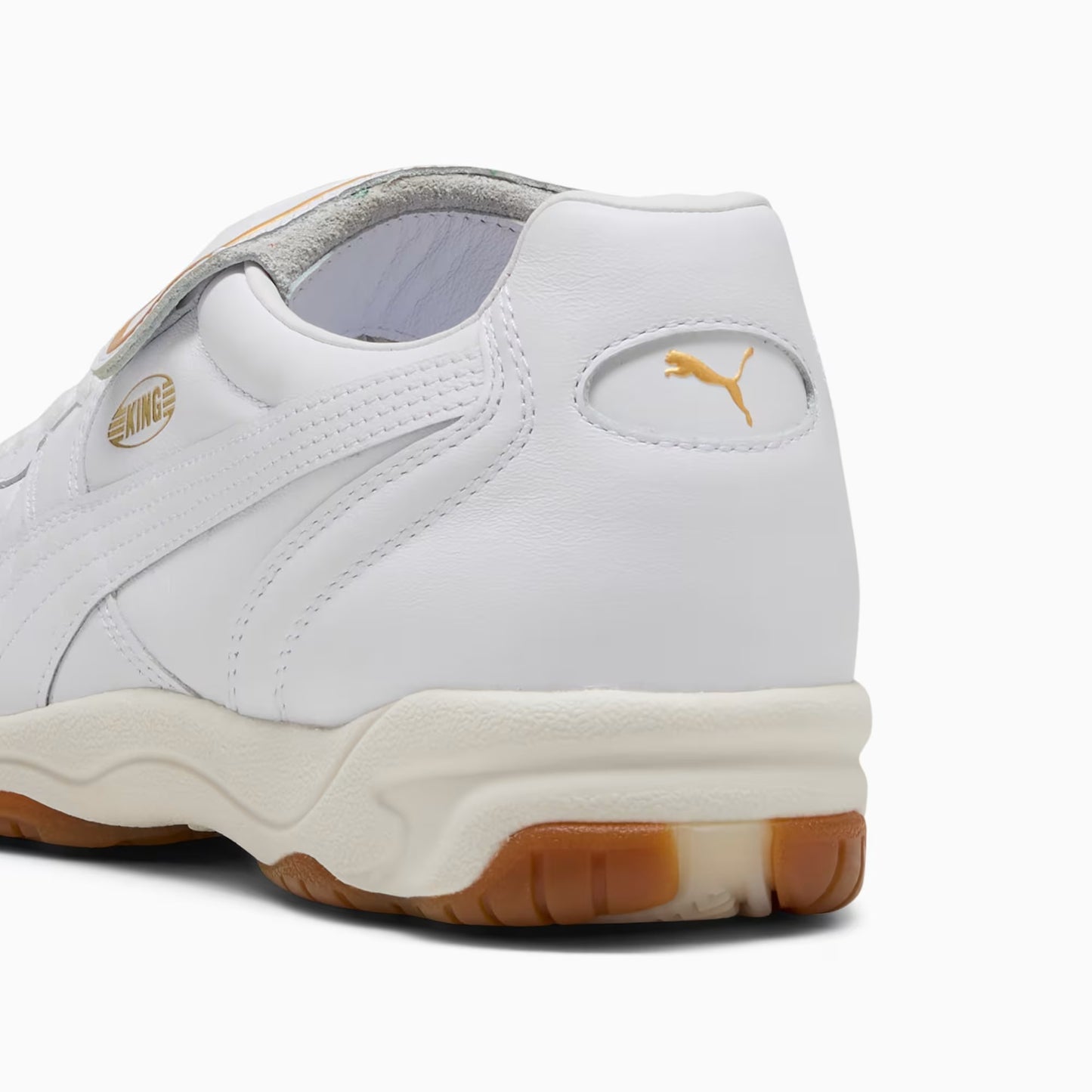 Men's Puma King Indoor Sneakers - White/Frosted Ivory