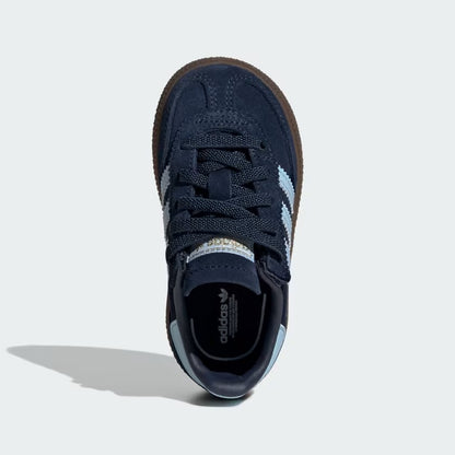 Infant's Adidas Handball Spezial Comfort Closure Shoes - Collegiate Navy/Clear Sky