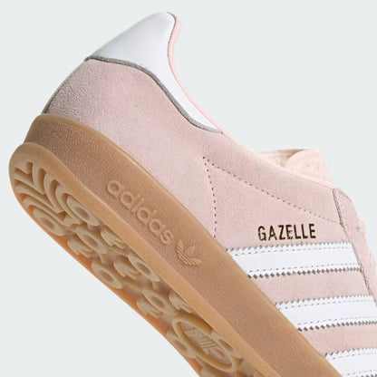 Women's Adidas Gazelle Indoor Shoes - Sandy Pink/Cloud White/Gum