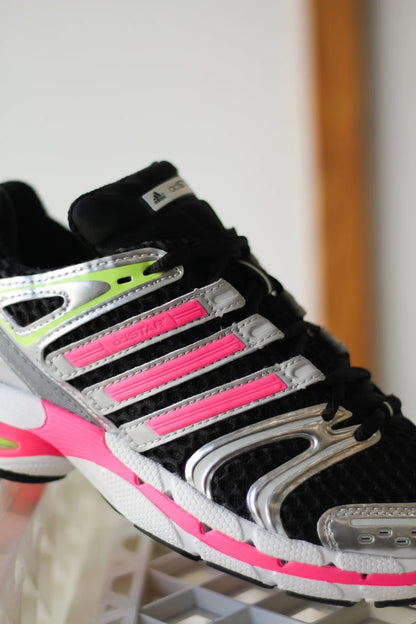 Men's Adidas Adistar Control 5 - Silver/Black/Pink