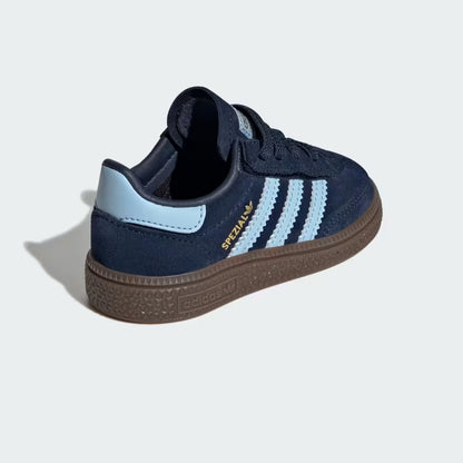 Infant's Adidas Handball Spezial Comfort Closure Shoes - Collegiate Navy/Clear Sky